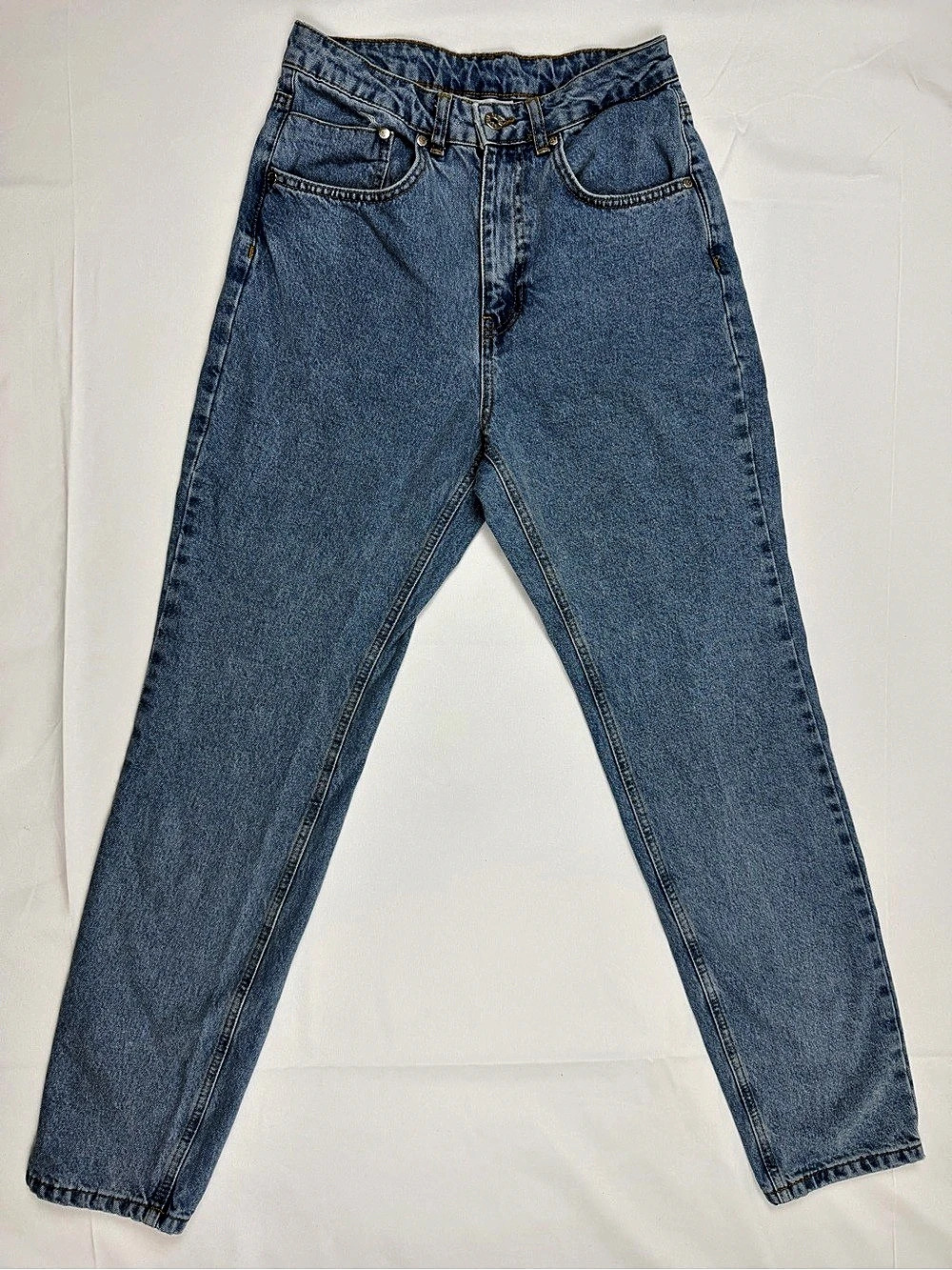 The Ragged Priest Jeans 28 High Rise Straight Leg Distressed 90s Y2K Denim